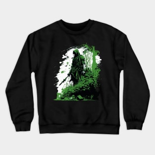 green wizard Crewneck Sweatshirt